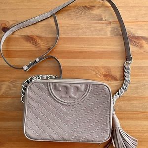 Tory Burch Leather Camera Bag Crossbody
